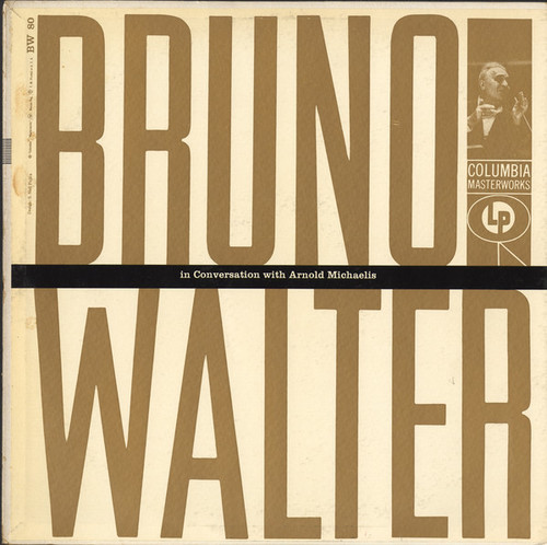 Bruno Walter In Conversation With Arnold Michaelis - In Conversation With Arnold Michaelis (LP, Promo)