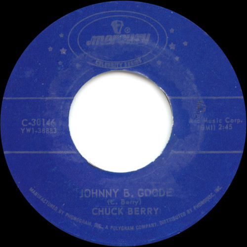 Chuck Berry - Johnny B. Goode / Rock And Roll Music (7", Single, RE)