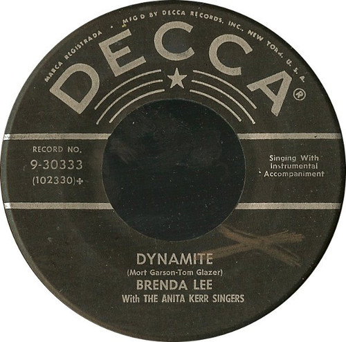 Brenda Lee - Dynamite (7", Glo)