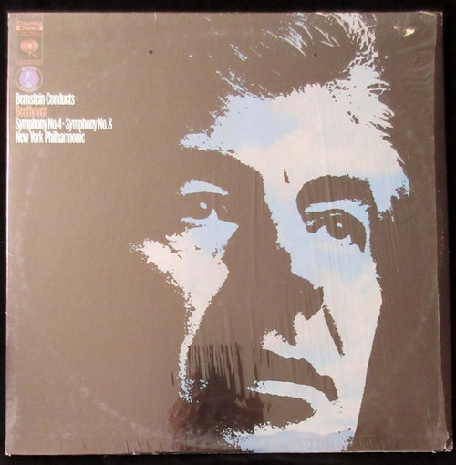 Bernstein* Conducts Beethoven*, New York Philharmonic* - Symphony No. 4 / Symphony No. 8 (LP)