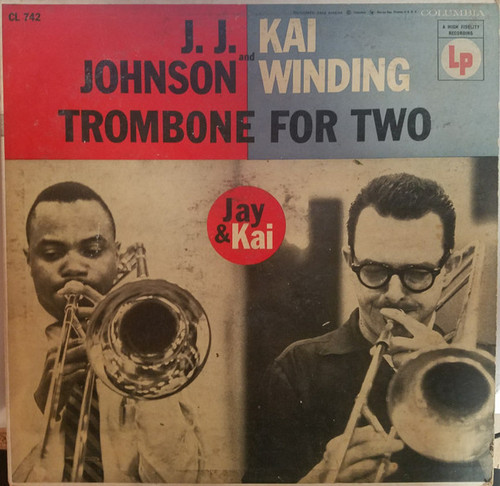J.J. Johnson And Kai Winding - Trombone For Two (LP, Album)