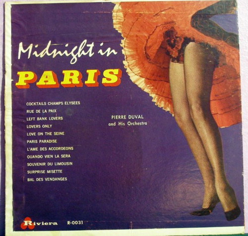Pierre Duval And His Orchestra - Midnight In Paris (LP)