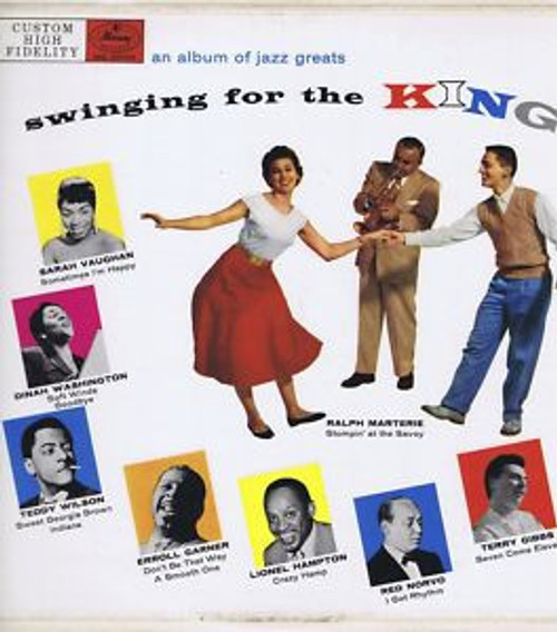 Various - Swinging For The King - An Album Of Jazz Greats (LP, Album, Comp)