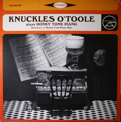 Knuckles O'Toole - Knuckles O'Toole Plays Honky Tonk Piano (LP, Album, RE)