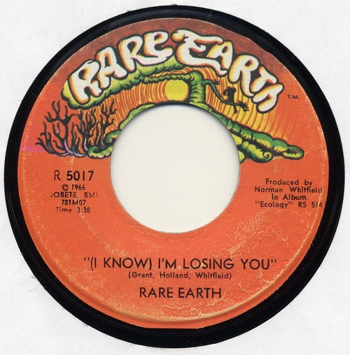 Rare Earth - (I Know) I'm Losing You  - Rare Earth - R 5017 - 7", Single 892510887