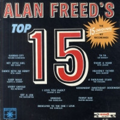 Various - Alan Freed's Top 15 (LP, Comp, Mono, RE, Bes)