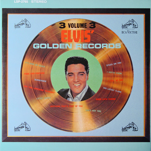 Elvis Presley - Elvis' Golden Records, Vol. 3 (LP, Comp)