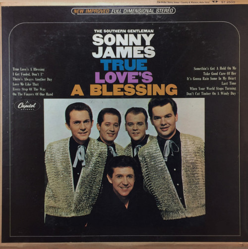 Sonny James - True Love's A Blessing (LP, Album, Los)