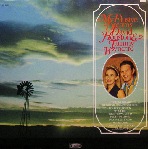 David Houston & Tammy Wynette - My Elusive Dreams (LP, Album, Mono, Ter)
