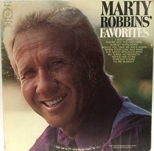 Marty Robbins - Marty Robbins' Favorites (LP, Comp)