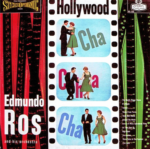 Edmundo Ros & His Orchestra - Hollywood Cha Cha Cha - London Records, London Records - PS 152, PS.152 - LP, Album 894689049