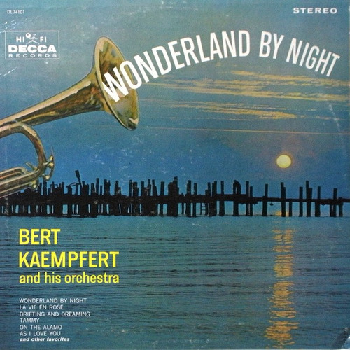 Bert Kaempfert And His Orchestra* - Wonderland By Night (LP, Album)