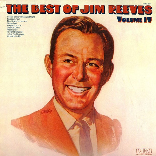 Jim Reeves - The Best Of Jim Reeves Volume IV (LP, Comp, Ind)