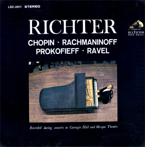 Richter* - Chopin*, Ravel*, Rachmaninoff*, Prokofieff* - Richter Recital (LP, Album)