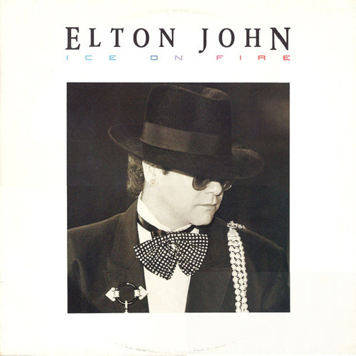 Elton John - Ice On Fire (LP, Album, Club)