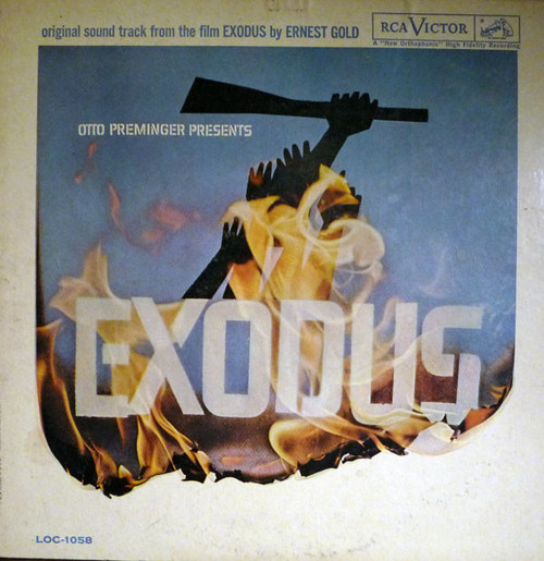 Ernest Gold - Exodus - An Original Soundtrack Recording - RCA Victor, RCA Victor - LOC-1058, LOC 1058 - LP, Album, Mono 896481720