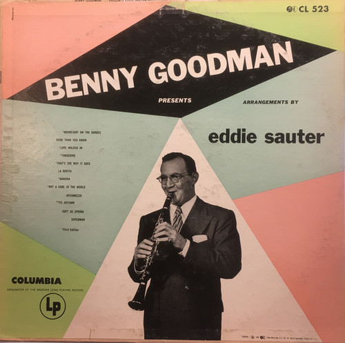 Benny Goodman And His Orchestra - Benny Goodman Presents: Eddie Sauter Arrangements (LP, Comp, RE)