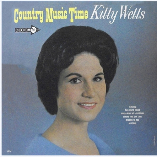 Kitty Wells - Country Music Time (LP, Album, Mono)
