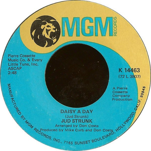 Jud Strunk - Daisy A Day / The Searchers - MGM Records - K 14463 - 7" 897056379