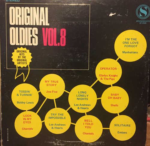 Various - Original Oldies Vol. 8 (LP, Comp)