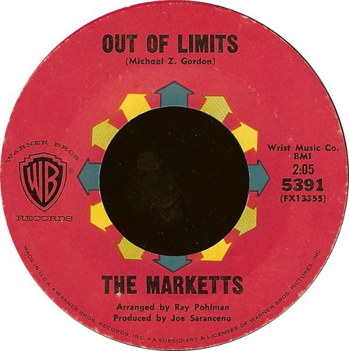 The Marketts - Out Of Limits (7", Single, Styrene, Ter)