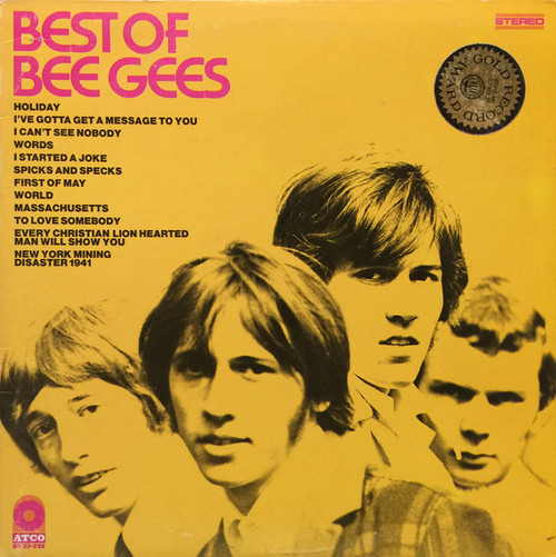 Bee Gees - Best Of Bee Gees - ATCO Records - SD 33-292 - LP, Comp, PR  897470048