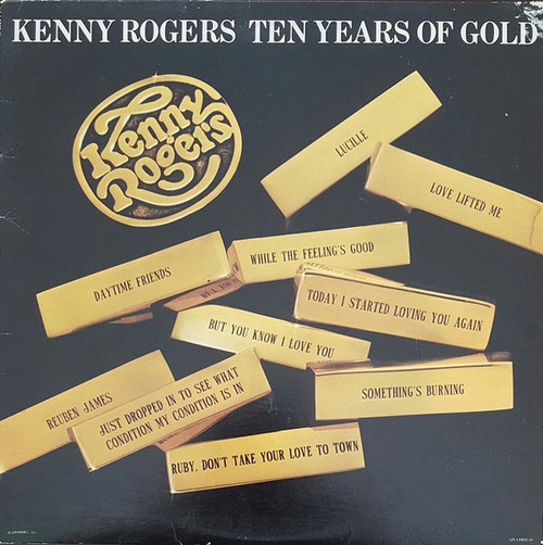 Kenny Rogers - Ten Years Of Gold - United Artists Records - UA-LA835-H - LP, Album, Comp 897530980