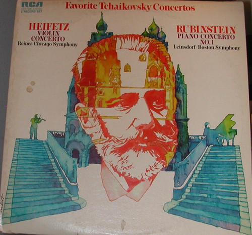 Peter Ilyich Tchaikovsky* - Favorite Tchaikovsky Concertos (2xLP, Comp, Gat)