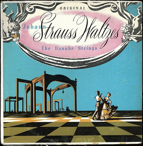 Johann Strauss Jr. : The Danube Strings - Original Johann Strauss Waltzes - Stereo-Fidelity - SF-2000 - LP, Album 899313174