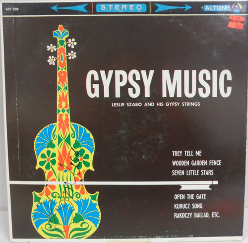 Leslie Szabo And His Gypsy Strings - Gypsy Music (LP, Album)