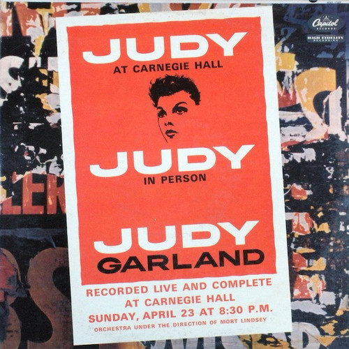 Judy Garland - Judy At Carnegie Hall - Judy In Person - Capitol Records - WBO 1569 - 2xLP, Album, Mono, Los 899389367