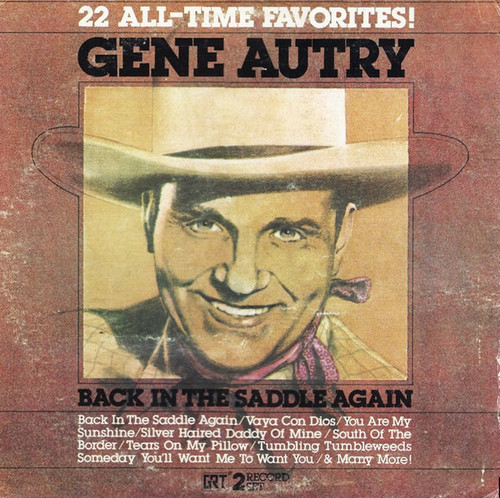 Gene Autry - Back In The Saddle Again (2xLP, Comp)