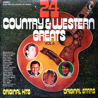 Various - 24 Country & Western Greats Vol. 6 (LP, Comp)