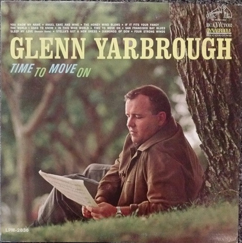 Glenn Yarbrough - Time To Move On (LP, Album, Mono)