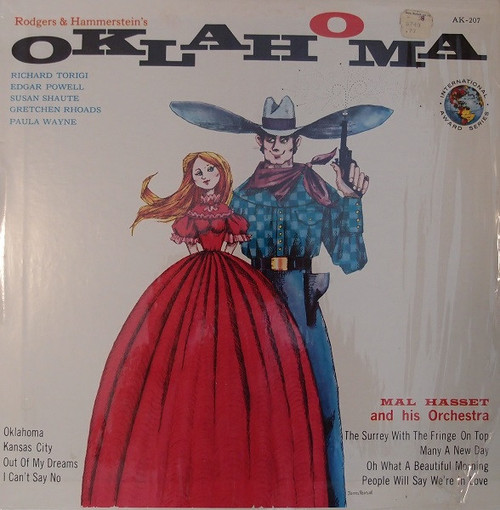 Various, Richard Torigi, Edgar Powell, Susan Shaute, Gretchen Rhoads, Paula Wayne - Rodgers & Hammerstein's Oklahoma (LP, Mon)