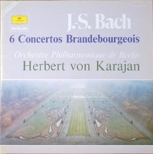 J.S. Bach*, Berlin Philharmonic Orchestra*, Herbert Von Karajan - J.S. Bach: 6 Brandenburg Concertos (2xLP, Album, Gat)