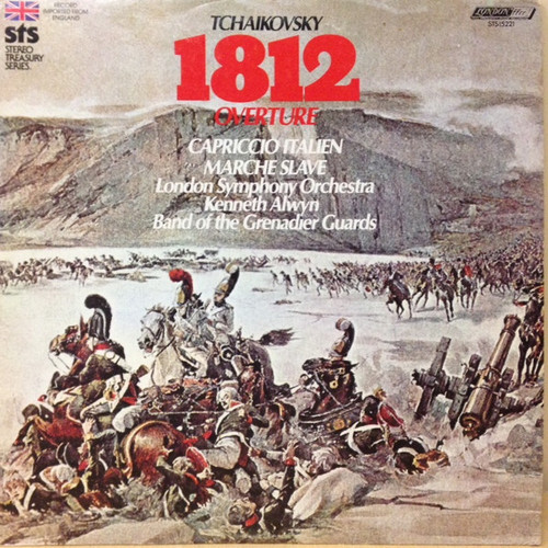 Tchaikovsky*, Kenneth Alwyn, The London Symphony Orchestra - 1812 Overture · Capriccio Italien · Marche Slave (LP, Album, RE)