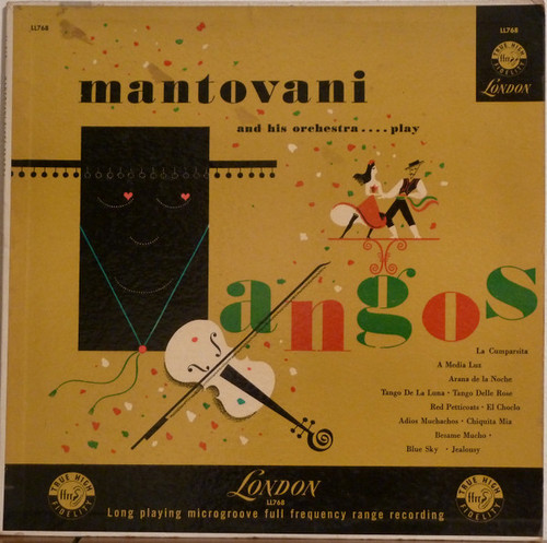 Mantovani And His Orchestra - Play Tangos (LP, Album)