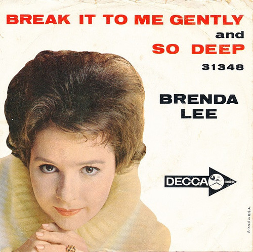 Brenda Lee - Break It To Me Gently - Decca - 31348 - 7", Single, Glo 904582415