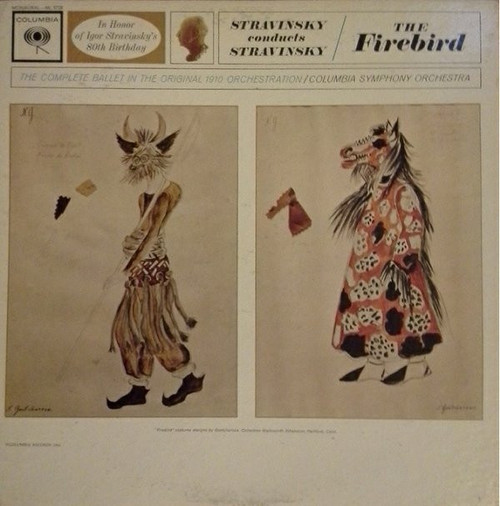 Igor Stravinsky - Columbia Symphony Orchestra - The Firebird (LP, Album, Mono)