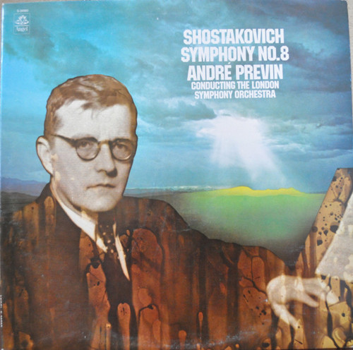 Dmitri Shostakovich /  André Previn Conducting  The London Symphony Orchestra - Shostakovich: Symphony No. 8 (LP, RP)