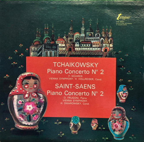 Tchaikowsky*, Saint-Saens* - Piano Concerto No. 2 / Piano Concerto No. 2 (LP)