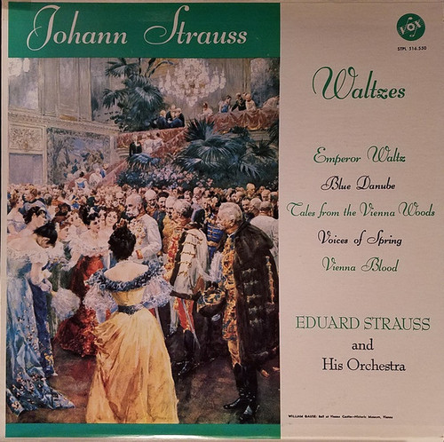 Johann Strauss* - Eduard Strauss And His Orchestra - Strauss Concert (LP, RE)