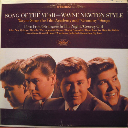 Wayne Newton - Song Of The Year - Wayne Newton Style (LP, Album)