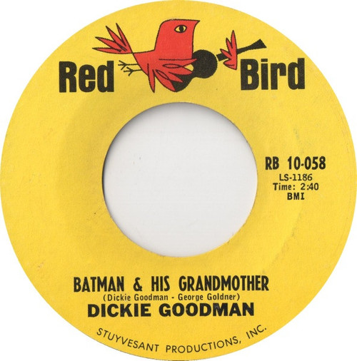 Dickie Goodman - Batman & His Grandmother (7", Single, Styrene, Pit)