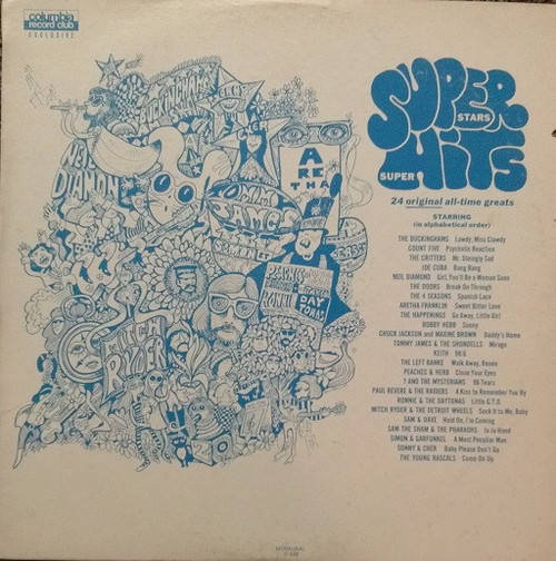 Various - Super Stars - Super Hits (LP, Comp, Mono, Club)