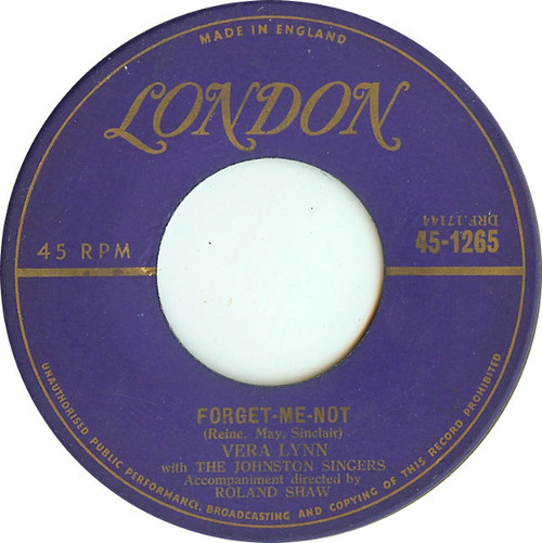 Vera Lynn - Forget-me-not (7")
