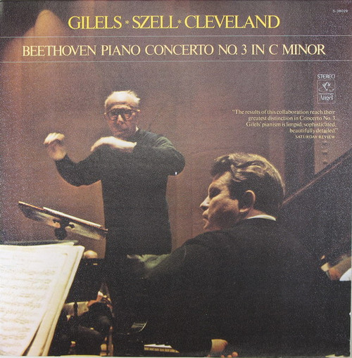 Gilels*, Szell*, Cleveland* / Beethoven* - Piano Concerto No. 3 In C Minor (LP)