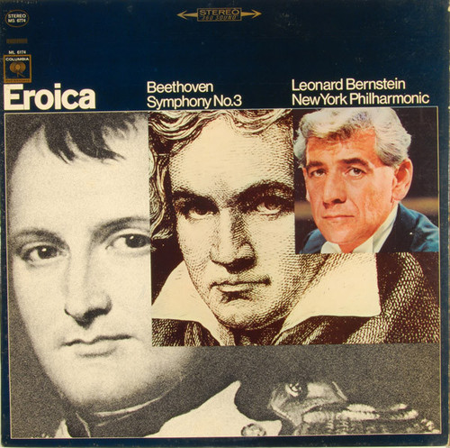 Beethoven* / Leonard Bernstein / New York Philharmonic* - Eroica (LP, Album)