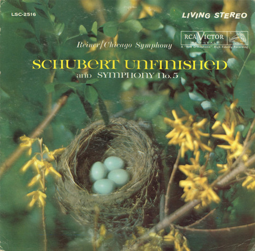 Reiner* / Chicago Symphony*, Schubert* - Schubert Unfinished And Symphony No. 5 (LP)